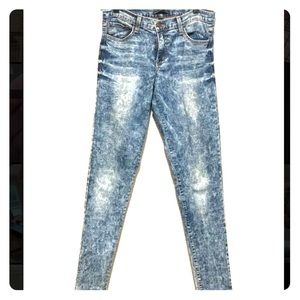 Flying Monkey Brand Marbled Skinny Denim Jean
